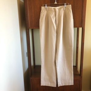 Vintage • Ultra High Waist Straight Leg Trousers